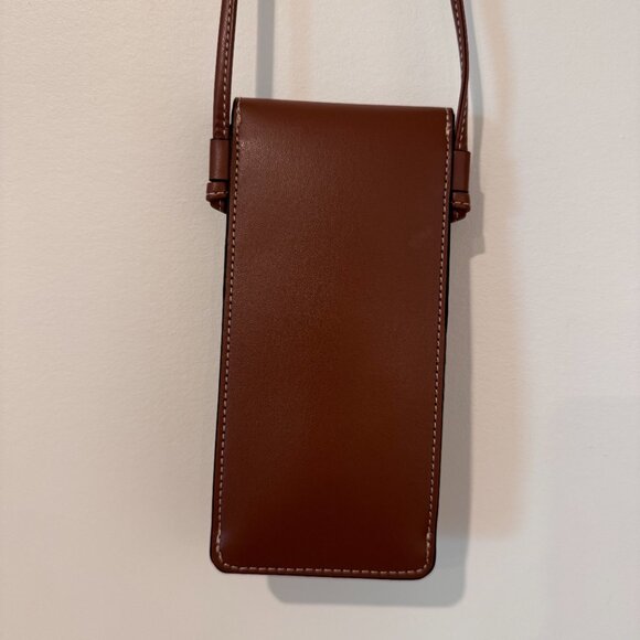 Celine Tan Leather Crossbody Bag - Picture 5 of 8